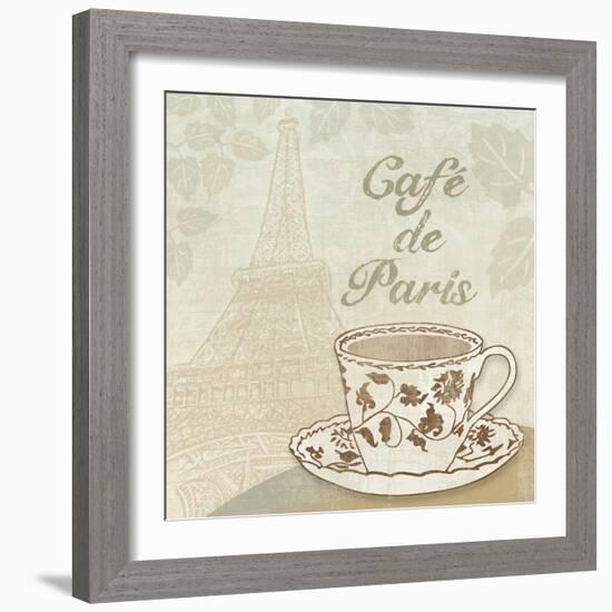 Cafe de Paris-Erin Clark-Framed Giclee Print