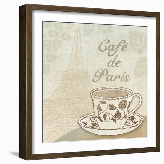 Cafe de Paris-Erin Clark-Framed Giclee Print