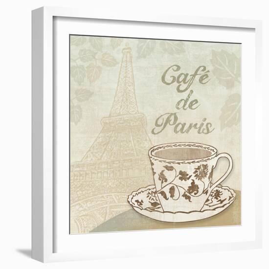 Cafe de Paris-Erin Clark-Framed Giclee Print