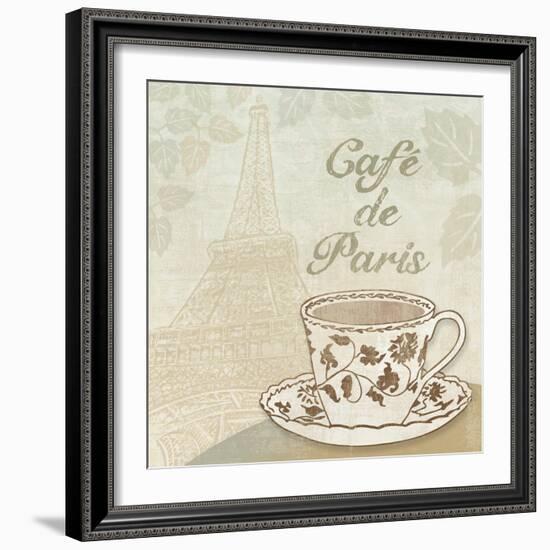 Cafe de Paris-Erin Clark-Framed Giclee Print