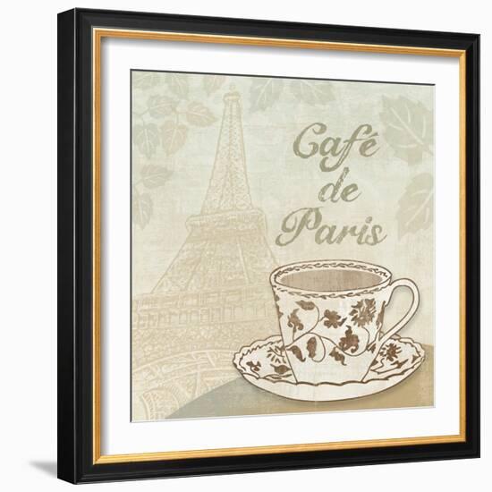 Cafe de Paris-Erin Clark-Framed Giclee Print