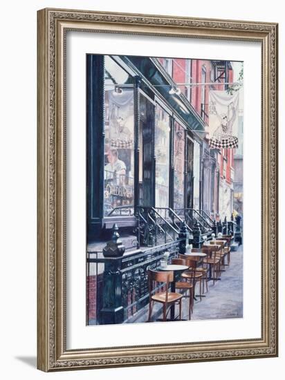 Cafe Della Pace, East 7th Street, New York City, 1991-Anthony Butera-Framed Giclee Print