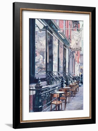 Cafe Della Pace, East 7th Street, New York City, 1991-Anthony Butera-Framed Giclee Print