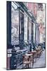Cafe Della Pace, East 7th Street, New York City, 1991-Anthony Butera-Mounted Giclee Print