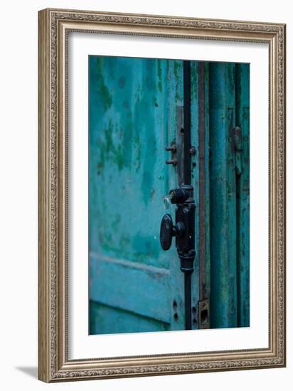 Cafe Door-Erin Berzel-Framed Photographic Print