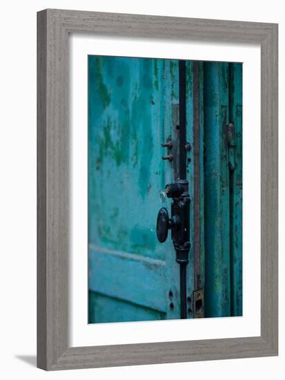 Cafe Door-Erin Berzel-Framed Photographic Print