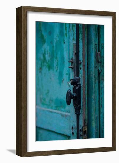 Cafe Door-Erin Berzel-Framed Photographic Print