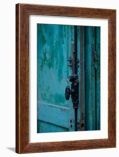 Cafe Door-Erin Berzel-Framed Photographic Print