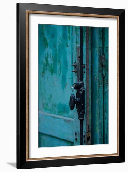 Cafe Door-Erin Berzel-Framed Photographic Print