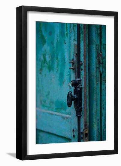 Cafe Door-Erin Berzel-Framed Photographic Print