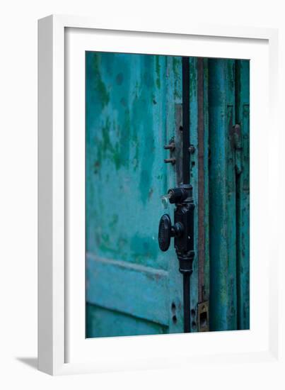 Cafe Door-Erin Berzel-Framed Photographic Print