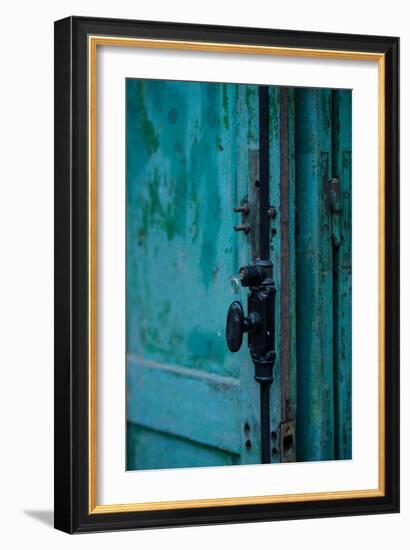 Cafe Door-Erin Berzel-Framed Photographic Print