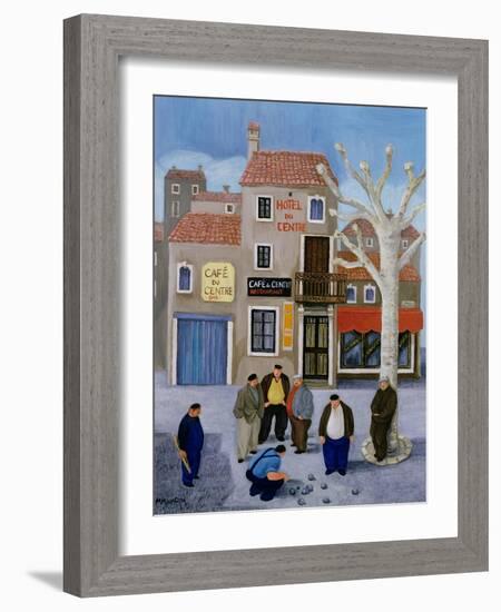 Cafe Du Centre-Margaret Loxton-Framed Giclee Print