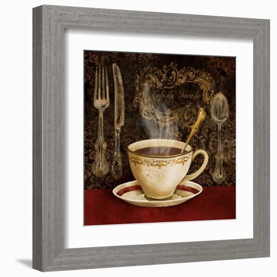 Café du Marche-Conrad Knutsen-Framed Art Print