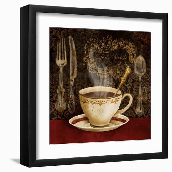 Café du Marche-Conrad Knutsen-Framed Art Print