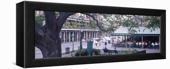 Cafe Du Monde French Quarter New Orleans La, USA-null-Framed Premier Image Canvas