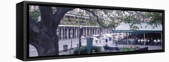 Cafe Du Monde French Quarter New Orleans La, USA-null-Framed Premier Image Canvas