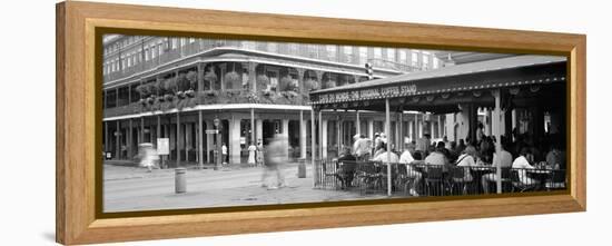 Cafe Du Monde French Quarter New Orleans La-null-Framed Stretched Canvas