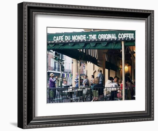 Cafe Du Monde, New Orleans, Louisiana, USA-Charles Bowman-Framed Photographic Print