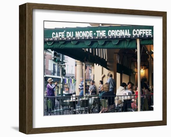 Cafe Du Monde, New Orleans, Louisiana, USA-Charles Bowman-Framed Photographic Print