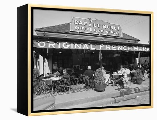 Cafe Du Monde-null-Framed Premier Image Canvas