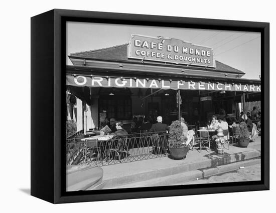 Cafe Du Monde-null-Framed Premier Image Canvas