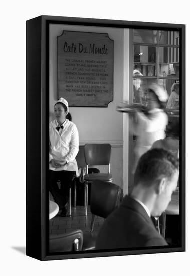 Cafe du Monde-John Gusky-Framed Premier Image Canvas