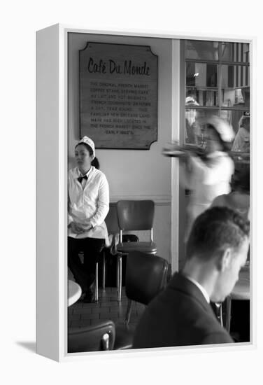 Cafe du Monde-John Gusky-Framed Premier Image Canvas