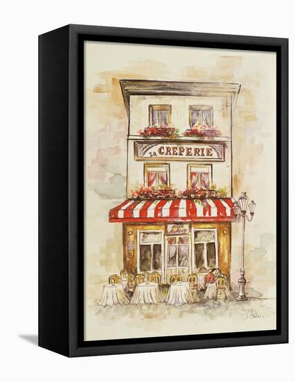 Cafe Du Paris II-Patricia Pinto-Framed Stretched Canvas