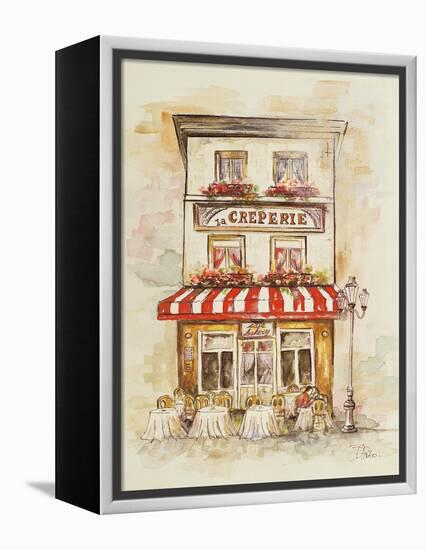 Cafe Du Paris II-Patricia Pinto-Framed Stretched Canvas