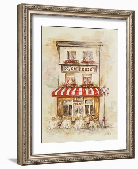 Cafe Du Paris II-Patricia Pinto-Framed Art Print