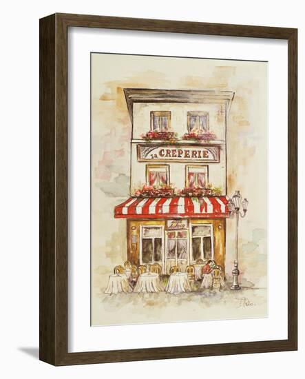 Cafe Du Paris II-Patricia Pinto-Framed Art Print