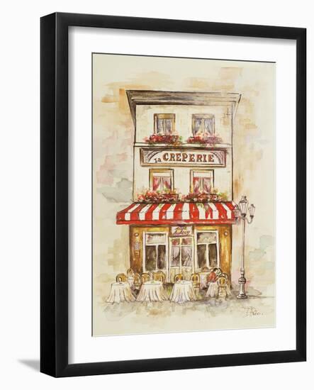 Cafe Du Paris II-Patricia Pinto-Framed Art Print