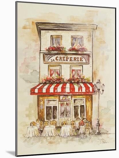 Cafe Du Paris II-Patricia Pinto-Mounted Art Print