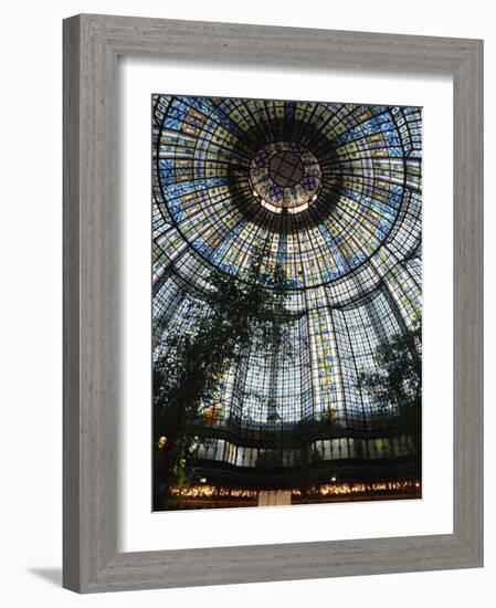 Cafe Flo, Printemps Department Store, Paris, France, Europe-Charles Bowman-Framed Photographic Print