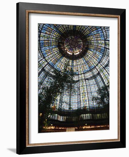 Cafe Flo, Printemps Department Store, Paris, France, Europe-Charles Bowman-Framed Photographic Print