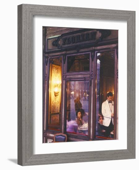 Cafe Florian, St. Mark's Square, Venice, Veneto, Italy-Bruno Barbier-Framed Photographic Print