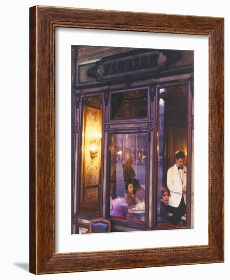 Cafe Florian, St. Mark's Square, Venice, Veneto, Italy-Bruno Barbier-Framed Photographic Print