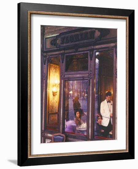 Cafe Florian, St. Mark's Square, Venice, Veneto, Italy-Bruno Barbier-Framed Photographic Print