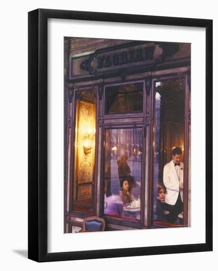 Cafe Florian, St. Mark's Square, Venice, Veneto, Italy-Bruno Barbier-Framed Photographic Print