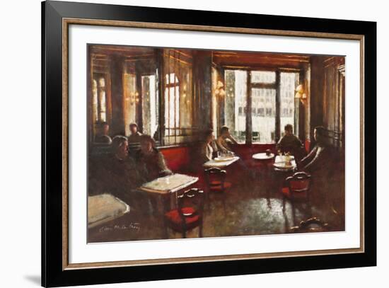 Cafe Florian, Venice-Clive McCartney-Framed Giclee Print