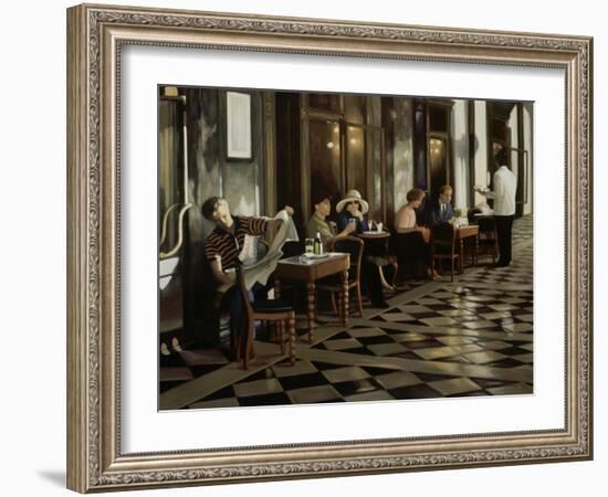 Cafe Florian-Dale Kennington-Framed Giclee Print