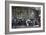 Cafe in Esplanadi Park, Helsinki, Finland, 2011-Sheldon Marshall-Framed Photographic Print