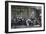 Cafe in Esplanadi Park, Helsinki, Finland, 2011-Sheldon Marshall-Framed Photographic Print