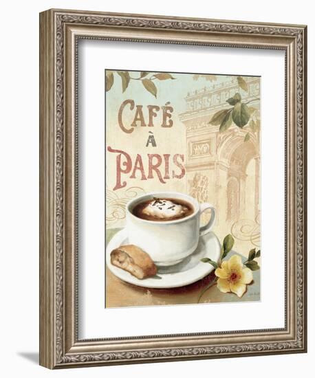 Cafe in Europe I-Lisa Audit-Framed Art Print