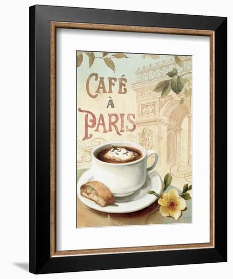 Cafe in Europe I-Lisa Audit-Framed Art Print