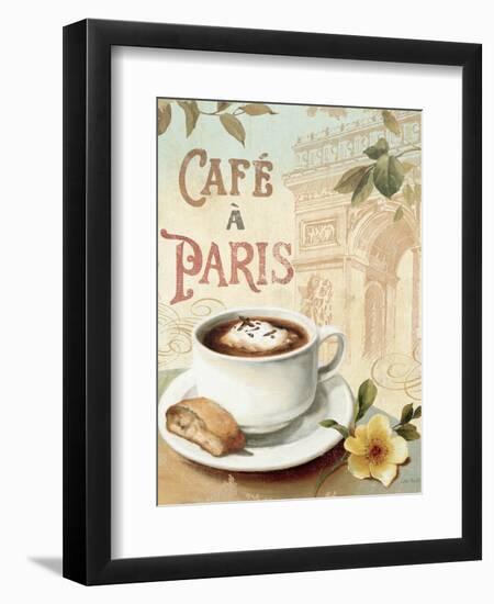 Cafe in Europe I-Lisa Audit-Framed Art Print