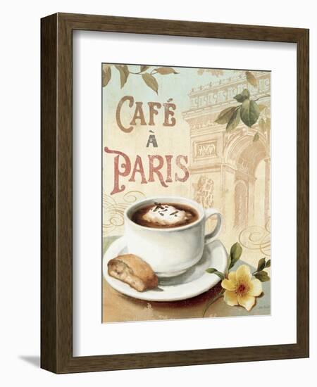 Cafe in Europe I-Lisa Audit-Framed Premium Giclee Print