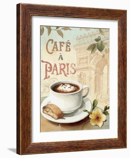 Cafe in Europe I-Lisa Audit-Framed Art Print