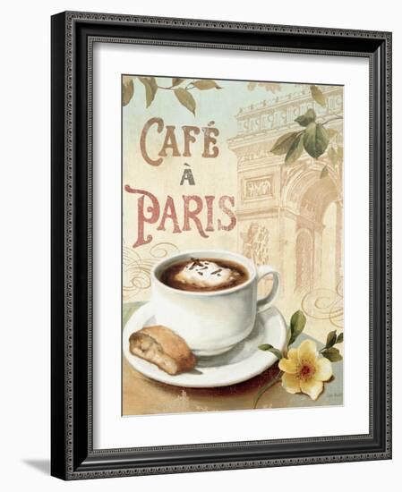 Cafe in Europe I-Lisa Audit-Framed Art Print